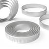 Stainless Steel Perforated Tart & Mousse Ring - Round Baking Mold & Cookie Cutter, Multi-Size