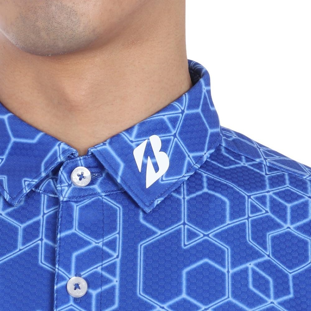 [Bridgestone Golf] Golf Shirt, Short Sleeve Shirt AGM03A, Men's BL