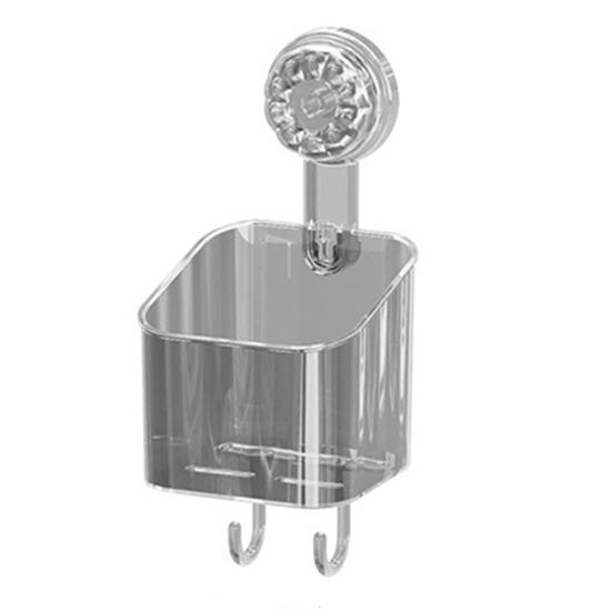 Yousheng No-Drilling Corner Shower Caddy Suction Cup Holder with Hook Strong Load-bearing Easy To Install Removable Basket Storage Shelf