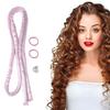 No Heat Hair Curlers Lazy Hair Rollers Heatless Curling Rod Headband Sleeping Soft Silk Curls Ties Hair Styling Tools