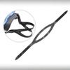 Silicone Dive Mask Strap Mask Strap Universal Swimming Goggles Strap Adjustable Swimming Glasses Strap for Snorkeling