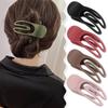 Headwear Flat Hair Clips Non-slip Hair Barrettes Fashion Hair Claw  Hair Accessories