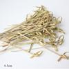 100pcs Bar Tool Bamboo Knot Disposable Bamboo Knot Skewers Household Fruit Forks