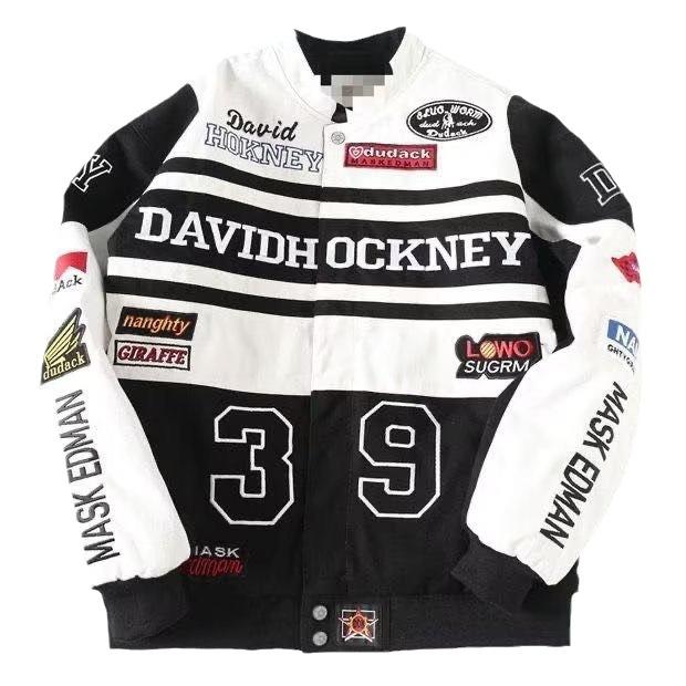 Motorcycle Jacket Long Sleeve Bombers Spring Autumn Hip Hop High Varsity