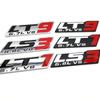 Car Modification 5.7L 6.7L 6.8L Car Stickers LT1 LT9 LS3 Car Standard Displacement Standard Car Tail Standard Suitable for HEMI