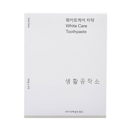 Livingcrafts White Care Toothpaste 100g X 6