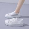 Summer New Korean Style Lace -Up Breathable White Shoes Trend All -Match Casual Student Mesh Women 'S Flat Shoes
