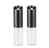 [BLKP] Pearl Metal Electric Salt and Pepper Mill, Adjustable Coarseness, Battery Operated, Set of 2, Black, AZ-5169