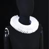 Elegant Renaissance False Collar Detachable Retro Ruff Collar  Collar Accessory