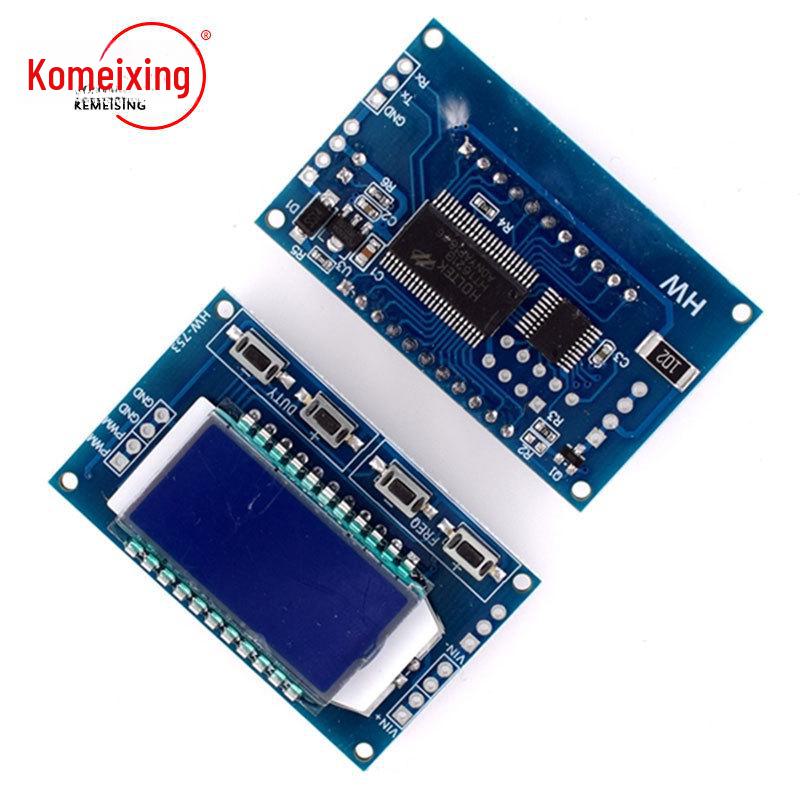 PWM Pulse Signal Generator Module with 1-Way and 3-Way Adjustable Frequency and Duty Cycle.