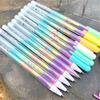 6/12x Rainbow Gel Pen Colorful Rainbow Pen Rainbow Ballpoint Pen Neons Gel Pen for Writing Drawing Journaling Sketching