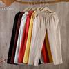 2023 Women's Cotton Linen Slimming Printed Harem Pants - Versatile, High-Quality Cropped Design