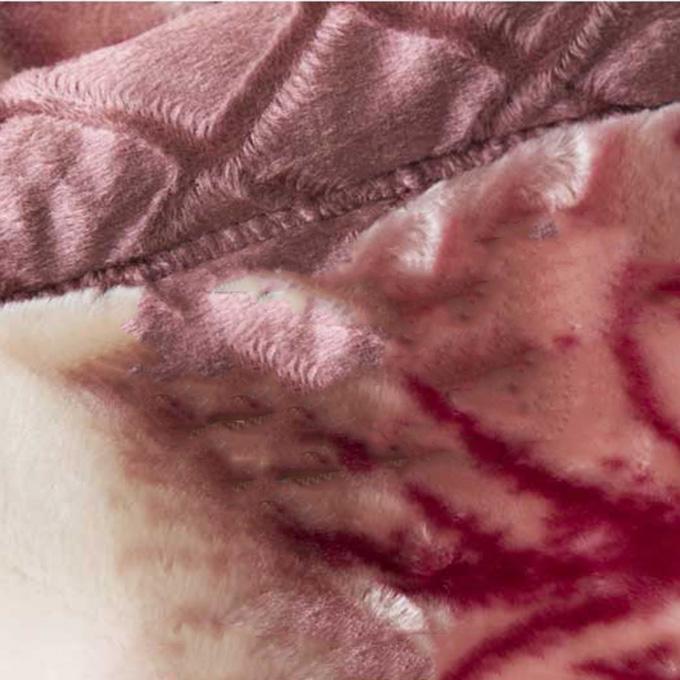 Winter Blanket Bed Soft Coral Flannel Flannel Blanket Faux Fur Mink Solid Color Sofa Cover Bed Cover Plus Velvet Breathable Sheet