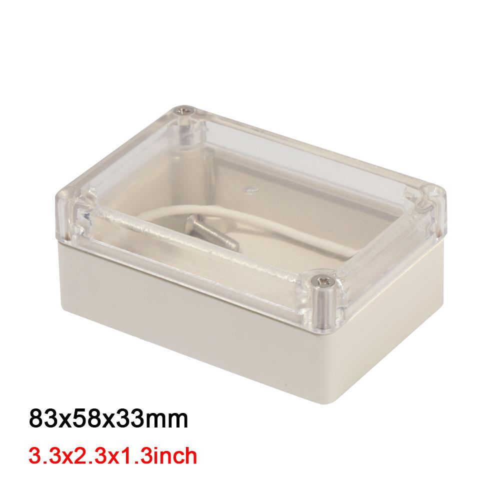Electrical Project Boxes Outdoor Accessories Plastic Junction Box Instrument Housing Case