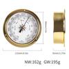 115mm Wall Mounted Thermometer Hygrometer Barometer Watch Tidal Clock Indoor Outdoor O25 21 Dropshipping