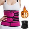 Women Sweat Waist Trainer Trimmer Belt Workout Sauna Body Shaper Corset Tummy Control Weight Loss Back Support Slimming Shapewear