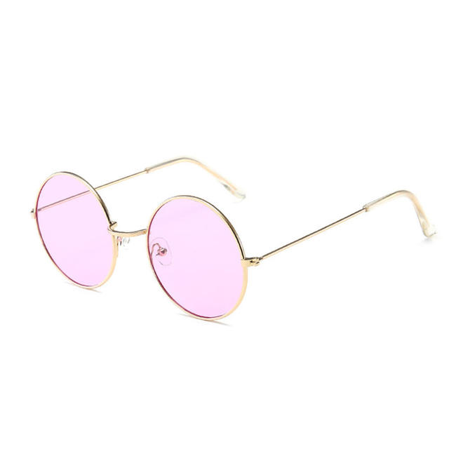Vintage Punk Style Sunglasses For Women  Men Retro Round Metal Frame Summer Spring Luxurydesign Car Glasses Eyewear Uv400