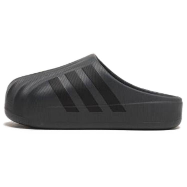 Adidas Originals Adifom Superstar Mule Soft Comfortable Anti-Slip Closed-Toe Slippers Unisex Slippers Black JP5387