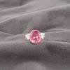Pink Tourmaline Gemstone 925 Sterling Silver Jewelry Handmade Engagement Ring RR-66-1