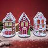 Led Small House LandscapeDecoration, Living Room Table Ornaments, Christmas Creative Resin Ornaments