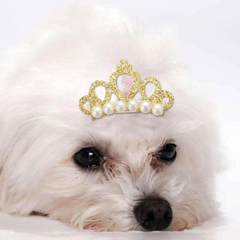 Headdress Cat Grooming Pet Headwear Puppy Accessories Hair Dog Bow-tie Flower Bowknot Pet Clip L4D6