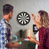 Dart Board Bristle Dartboard Steel Tip Dartboard Starter Set with Dart Party Play Game Toy for Kids And Adults