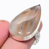 Natural Montana Agate Gemstone 925 Sterling Silver Jewelry Ring Size 7.5 t5I14