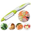 Peeler Ergonomic Curved Handle Sharp Blade Food Grade Multi-functional Manual Vegetable Fruit Peeling Tool