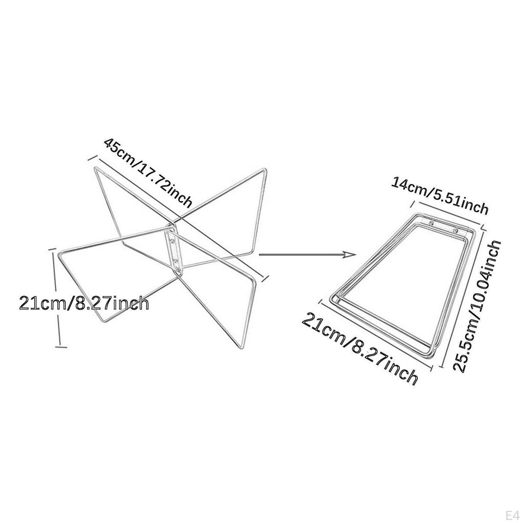 Foldable Cooler Stand Fridge Ice Box Holder Lightweight Folding Insulation Storage Luggage