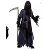 Glowing Eyes Reaper Kids Costume, Dark Knight Reaper Phantom Costume Halloween Dress Up Adult
