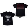 Venom T-Shirt: Black Metal (Black) (Back Print) OFFICIAL NEW