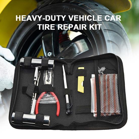 Tire Repair Kit Portable Ergonomic Design Rustproof High Strength Universal Multipurpose Steel Motorcycle Truck