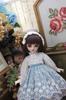 HAMRETHYPPZ BJD Ball Jointed Doll Dress Doll Costume Doll Maid Clothes Ball Jointed Doll Dress Up Cute White Maid Cute Baby Ribbon Princess Cute