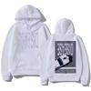 Lady Gaga New Single Disease Hoodies Autumn Winte New Pattern Sweatshirt High Street Two Sides Pullovers Unisex Loose Sudaderas