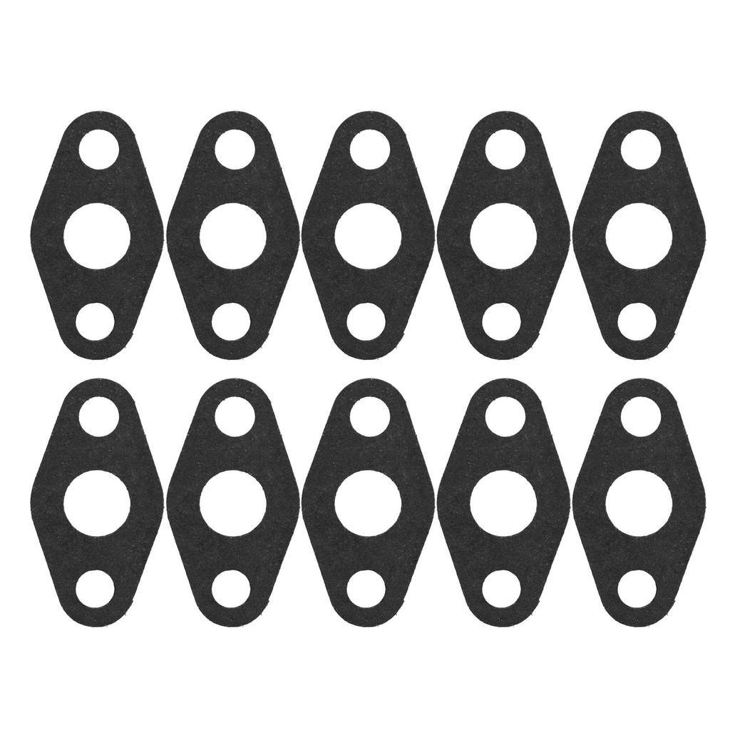 20 Pcs Turbo Oil Drain Gasket Turbocharger Oil Return Feed Flange Gasket Set for T3 T4 Turbocharge Gasket Paper