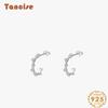 Tancise 925 Sterling Silver Zircon Earrings Drop Earrings For Women Wedding Party Gifts