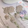Rose Plum Embroidery Hole Patch Patch Duvet Appliqué Hotel With Versatile Tablecloth Curtains Decorative Flowers