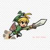 Legend Of Minish Cap The Legend Of The Minish Cap The Iron On Heat Transfer Printing Vinyl Patches Sticker for Clothes DIY Appliques Washable Patches