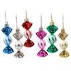 6pcs Christmas Red And Colorful Color Candy Hanging Decoration Xmas Tree Party Decorations Home Festival Ornaments Candy Charms