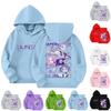 Sweatshirts For Teen Girls Letter Print Graphic Hoodies Casual Long Sleeve Drawstring Pullover Cute Oversized Hoodie