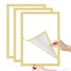3PCS Wall Mount Self-Adhesive Photo Frame Square Poster Photo Frame Award Frame  Door