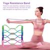 Figure 8 Fitness Resistance Band with Handle Portable Men Women Arm Shoulder Stretch Strength Training Exercise Elastic Strap Tension Rope