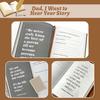 Dad I Want To Hear Your Story Journal Soft-Touch Faux Leather Notebook