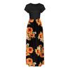 Women's Casual Sleeve   Print Maxi  Tank  Long Dress
