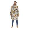 Friends Unisex Adult Fleece Sherpa Lined Oversized Blanket Hoodie