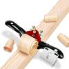 Wood Trimming Plane Tool Hand Trimming Planer Adjustable Metal Blade Cutting Edge Spoke Shave Wood Craft Planers