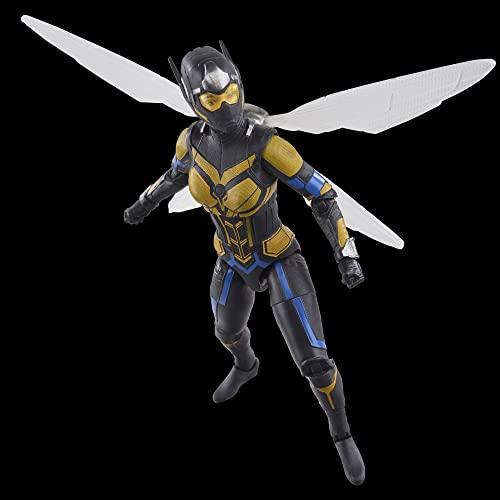 Hasbro Marvel Legends Series Wasp, Ant-Man and the Wasp: Quantumania 6-inch (15cm) Action Figure, Ages 4 and Up, F6574, Authentic