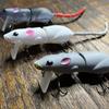 Top Water Rat Mouse Fishing Lure Bass Lunker Lure, Pike Wake Bait