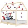 VidaXL Children's Bed Frames Bunk Bed for Children Bed Structure for Children Children's Room House Interior 90x200 Cm 283348