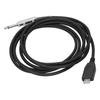USB To 6.35mm Electric Guitar O Cable Plug Play O Adapter Connector Cable Cord3m  9.8ft